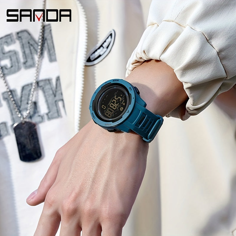 Stay Active and Stylish with Sanda Boy's Outdoor Sports Watch | Men Watches| - Shoppix