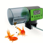 Smart Automatic Fish Feeder – Adjustable Timer Dispenser with LCD Display