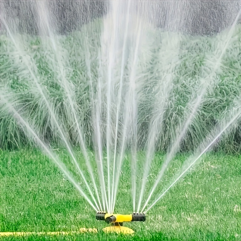 Versatile 360° Rotating Lawn Sprinkler for Effortless Irrigation | Gardening Equipment | - Shoppix