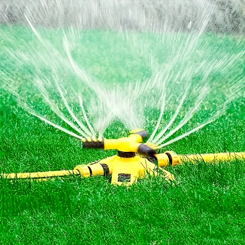 Versatile 360° Rotating Lawn Sprinkler for Effortless Irrigation | Gardening Equipment | - Shoppix