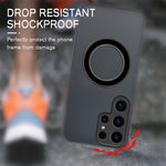 Magnetic Wireless Charging Phone Case, For Samsung Galaxy S24 S23 Ultra S24+ S23 Full Coverage Protection, Shockproof, Matte Texture