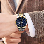 POEDAGAR Fashion Chronograph Men's Watch | Men Watches| - Shoppix