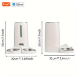 Tuya Smart Automatic Pet Feeder - Remote Control & WiFi Connectivity | Pet Accessories|