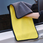 Super-Absorbent Double-Sided Car Wash Towels - Quick-Drying And Ready To Use | Car Accessories| - Shoppix