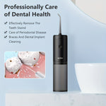 Water dental flosser, Strong cleaning, fast charging, Rechargeable Cordless, 140ml, 3modes, essential for family travel