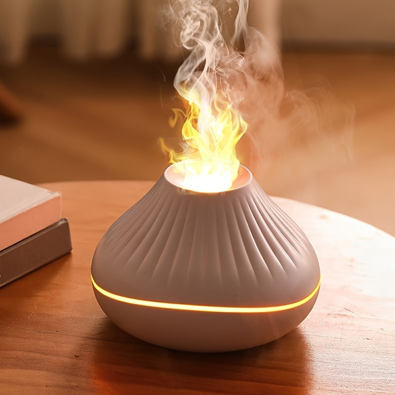 Flame Humidifier - A Festive Touch of Comfort and Joy Anywhere You Go | Air Quality | - Shoppix