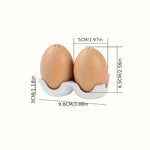 2pcs, Salt And Pepper Shakers Set, Seasoning Bottle, Spice Shakers, Ceramic Egg Seasoning Jar, Cute Spice Shakers For Outdoor Picnic BBQ, Kawaii Spice Jar Kitchen Utensils, Apartment Essentials, Kitchen Decor, Mother's Day Gifts, Farmhouse Decor